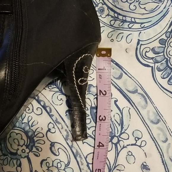 Nine West Black Heeled Booties *HOST PICK* - Picture 4 of 7